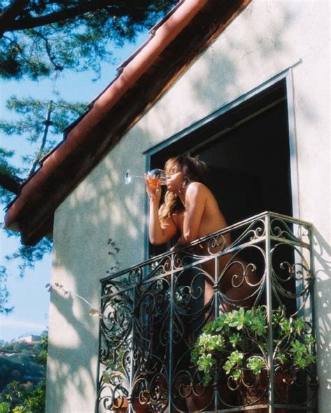 halle berry wine|Halle Berry Poses Nude While Drinking Wine on Her Balcony